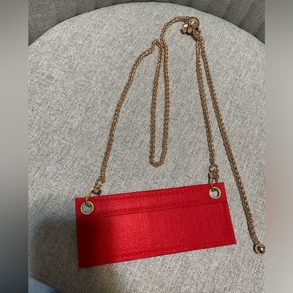 Unbranded Wallet Insert And Adjustable Gold Chain - image 1